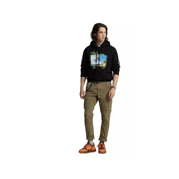 NWT -POLO RALPH LAUREN Men's Fleece Graphic Hoodie - Picture 5 of 7